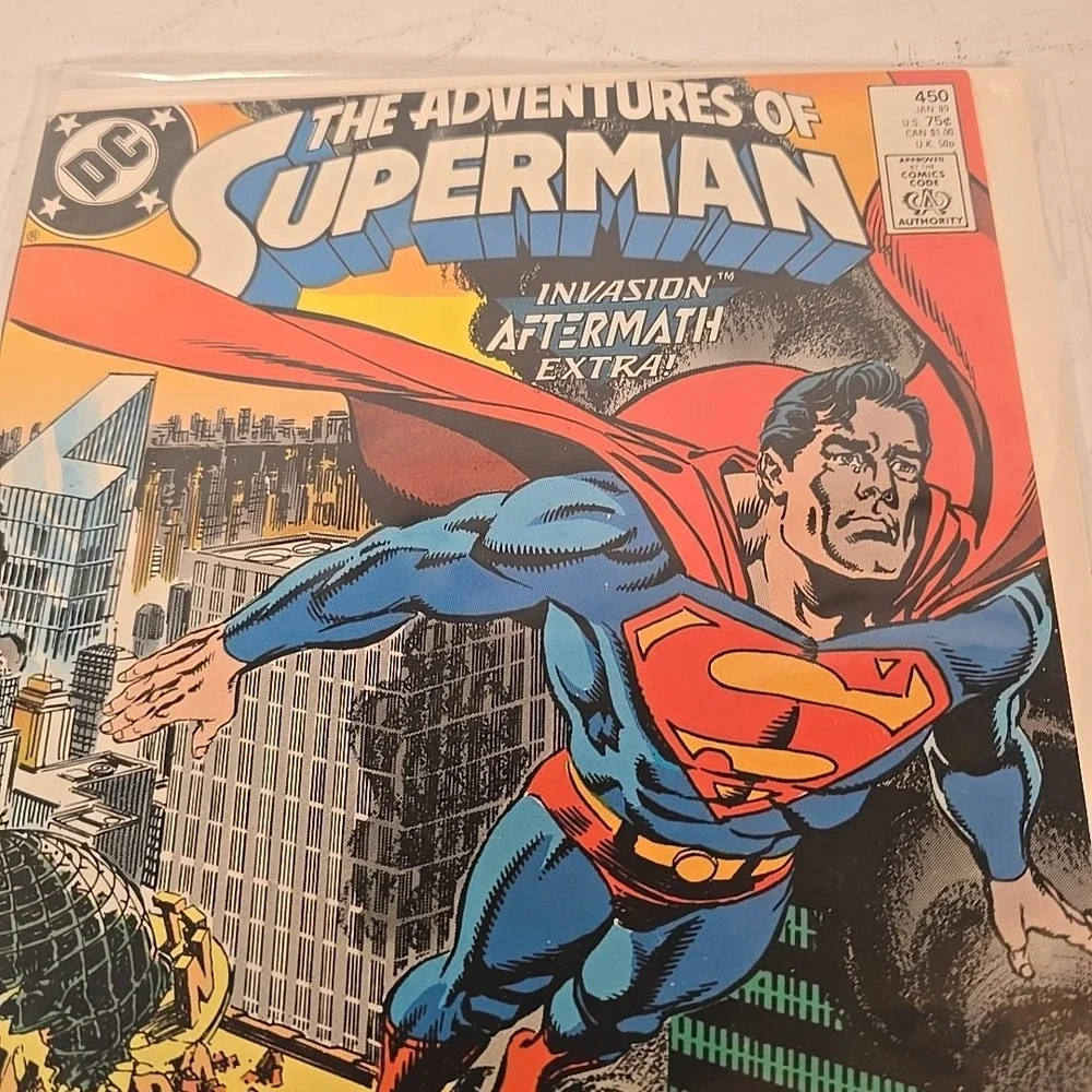 The Adventures of Superman #450 Jan 1989 DC Comics‎